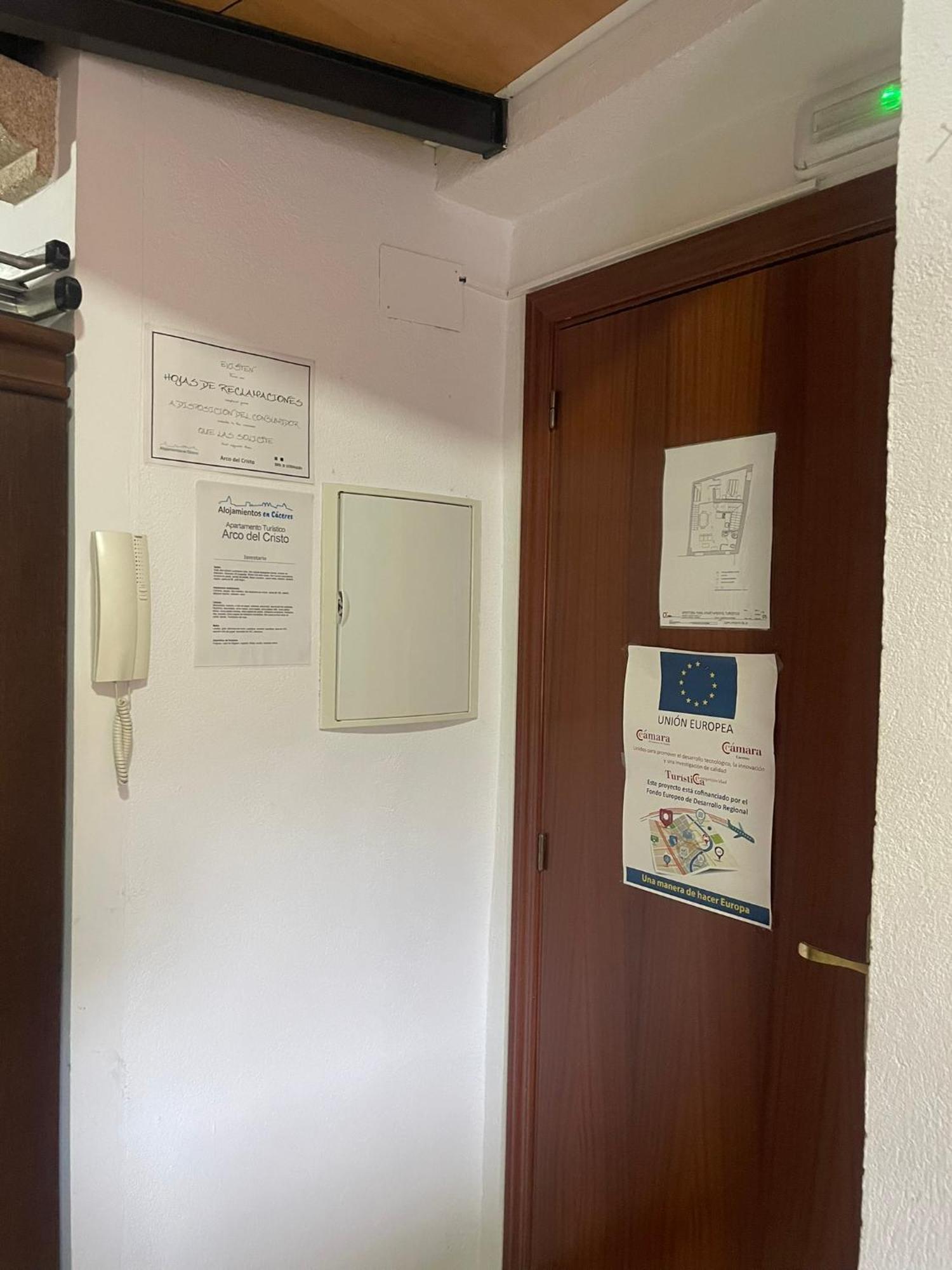 Apartamento Arco del Cristo Cáceres Exterior foto